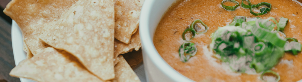 spicy feta and olive dip.