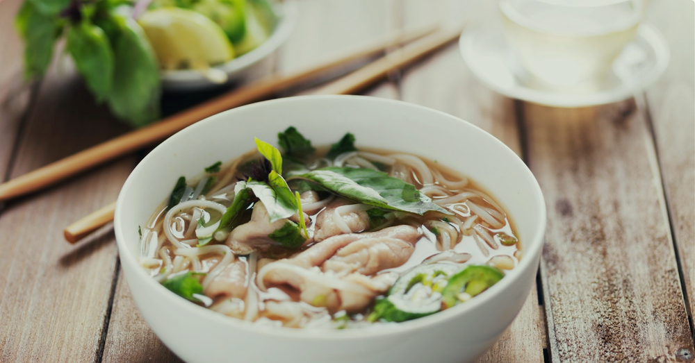 pho-inspired soup.