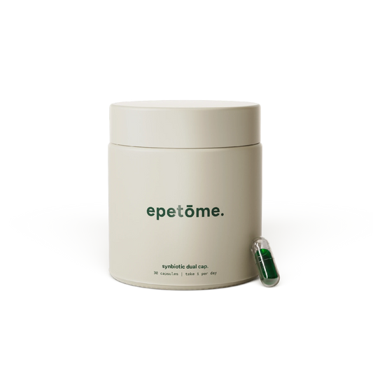 synbiotic dual cap.